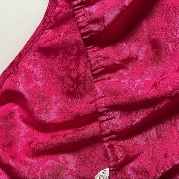 Ronny Kobo Blouse Women’s S Claire Pink Floral Halter Jacquard Print NWT $348 - Picture 9 of 10